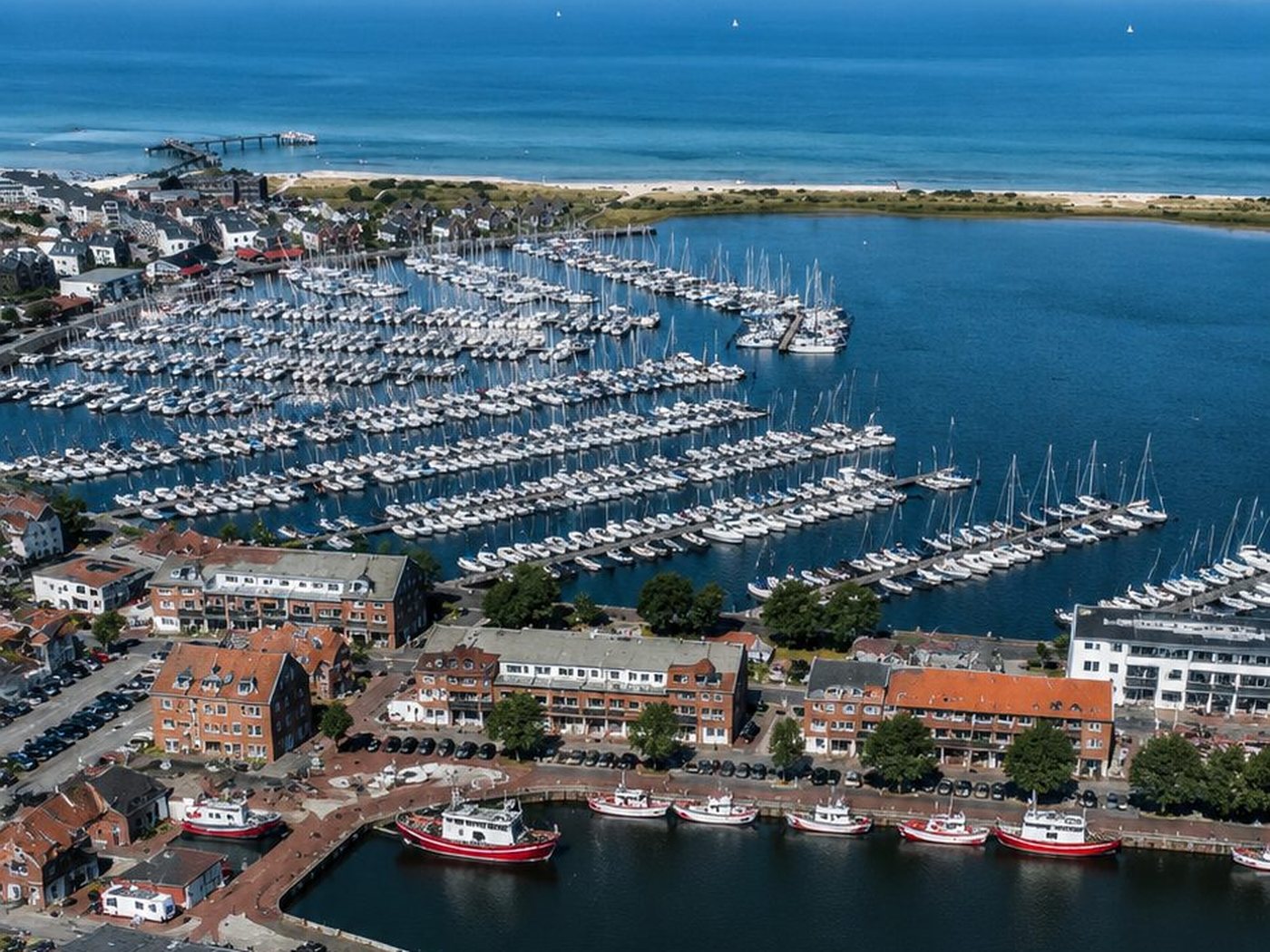 Marina an der Ostsee
